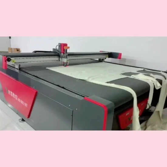 Manufacturer CNC Machine Automatic Oscillating Knife Fabric Cutting Machine